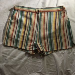 Striped shorts